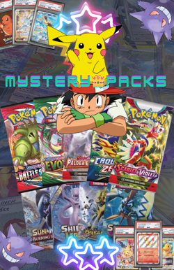 Pokemon Mystery Surprise Box Pokemon Cards & Booster Packs Plus More - Image 1