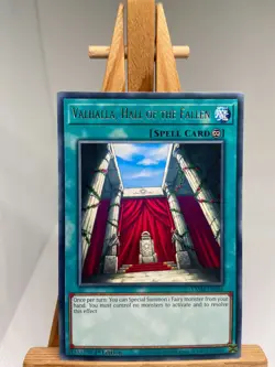 Valhalla, Hall Of The Fallen - Rare 1st Edition VASM-EN056 - NM - YuGiOh - Image 1