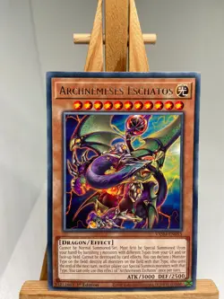 Archnemeses Eschatos - Rare 1st Edition VASM-EN053 - NM - YuGiOh - Image 1