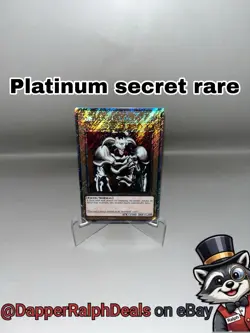 Summoned Skull (Platinum Secret Rare) RA03-EN086 Quarter Century Bonanza Yugioh - Image 1