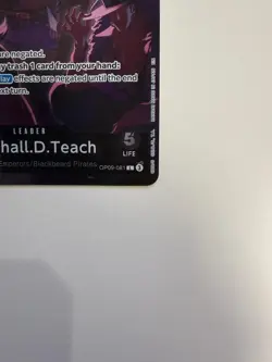 Marshall.D.Teach (English Version 2nd Anniversary Set) OP09-081 One Piece TCG PR - Image 5