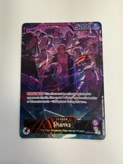 Shanks (English Version 2nd Anniversary Set) OP09-001 One Piece Promotion Cards - Image 2