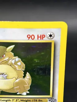 Pokemon Kangaskhan Jungle 1st Edition Holo Rare 5/64 90 HP Card - Image 2