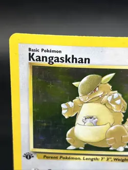 Pokemon Kangaskhan Jungle 1st Edition Holo Rare 5/64 90 HP Card - Image 3