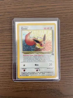 Pokemon TCG Holo Mew and Eevee Black Star Promo Cards - Image 2