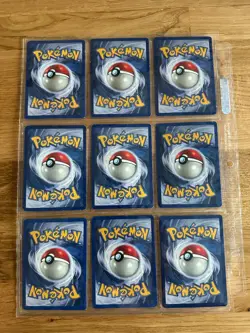 Base Set, Jungle, Fossil Common, Uncommon, & Regular Rare 61x Pokemon Card Lot - Image 4