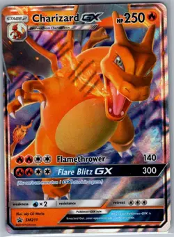 Charizard GX SM211 SM Promos - Pokemon Card - NM - Image 1