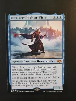 MTG 4x Urza Lord High Artificer NM Modern Horizons Card - Image 5