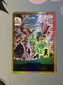 DON!! Card (Egghead) (Gold) The Azure Sea's Seven Foil - Image 1