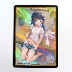 CYNTHIA DAWN Waifu Anime Card LIMITED 1/1 Custom TCG Holo T13643 - Image 1