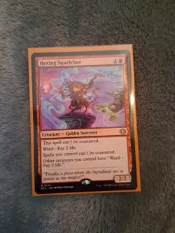 Hexing Squelcher Lorwyn Eclipsed Regular MTG Rare 145 ECL Magic Card - Image 1