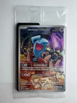 Team Rockets Wobbuffet Promo Card 203 Sealed Black Star Promo - Image 1