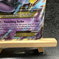 Pokemon - M Mega Mewtwo EX Ultra Rare Holo TCG Card 63/162 XY Breakthrough - Image 4