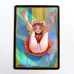 SERENA Waifu Anime Card LIMITED 1/1 Custom TCG Holo Goddess Story ACG T13622 - Image 1