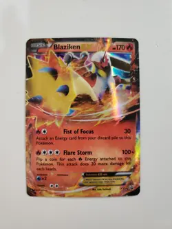 Blaziken EX - XY54 - Pokemon XY Promo Ultra Rare Card MP - Image 1
