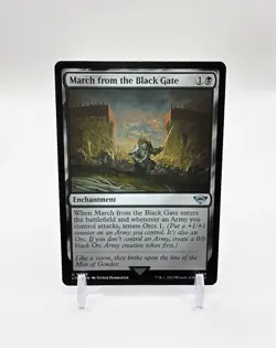 March From The Black Gate Uncommon Magic The Gathering TCG Lord Of The Rings 94 - Image 1