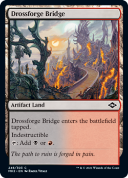Drossforge Bridge - Foil x1 Magic the Gathering 1x Modern Horizons 2 - Image 1