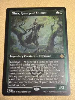 Nissa, Resurgent Animist (Foil Etched) March of the Machine: The Aftermath Foil - Image 1