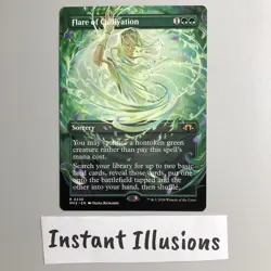 Flare of Cultivation NM - (Borderless) Modern Horizons 3 Mtg Tcg - Image 1