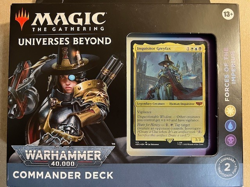 Magic The Gathering Warhammer Commander Deck Forces of the Imperium - Image 1