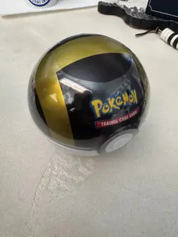 Pokemon A22 Pokeball Ultra Ball Tin Sealed w/ 3 Booster Packs 820650850219 - Image 1