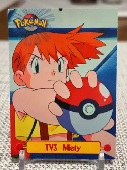 1999 Topps Pokemon Series 1 #TV3 Misty (TV Animation Edition) Blue Logo LP - Image 1