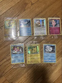 Sealed Pokemon Set of 7 Promos Toys R Us 20th Anniversary 2016 - Image 1