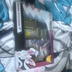 Pokemon Celebrations Collection Box Dark Sylveon V Promo Collectors Edition - Image 1