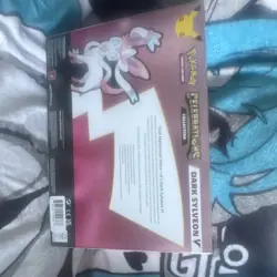 Pokemon Celebrations Collection Box Dark Sylveon V Promo Collectors Edition - Image 2