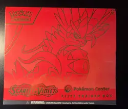 Pokemon Scarlet & Violet Pokemon center Elite Trainer Box English 2023 Koraidon - Image 1