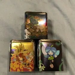 Pokemon TCG: Stacking Tin 2025 - 3 Packs - SEALED LOT OF 3 Tins Set - Image 1