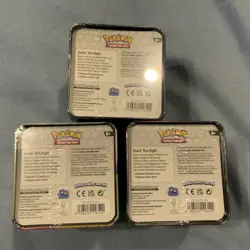 Pokemon TCG: Stacking Tin 2025 - 3 Packs - SEALED LOT OF 3 Tins Set - Image 2