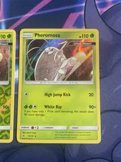 Pheromosa - SM - Forbidden Light 11/131 - Holo Rare - NM Pokemon TCG - Image 4