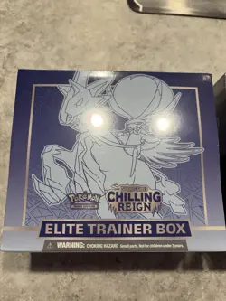 Lot of 2 Factory Sealed Pokemon Chilling Reign Elite Trainer Box ETB s - Image 3