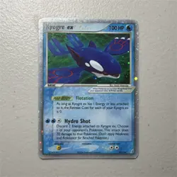 Pokemon TCG Kyogre ex 95/100 EX Crystal Guardians Holo 2006 - Image 1