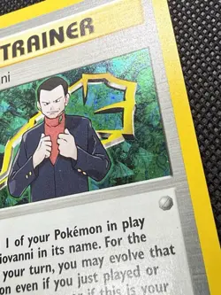 Pokemon Giovanni Trainer 18/132 Gym Challenge Holo Rare - Image 2