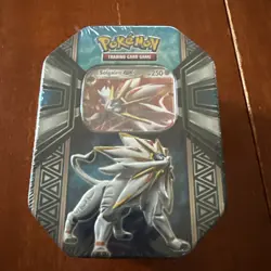 POKEMON 2017 Legends of Alola Solgaleo GX - Factory Sealed Collector Tin - Image 1