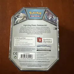 POKEMON 2017 Legends of Alola Solgaleo GX - Factory Sealed Collector Tin - Image 2