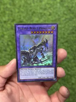 Tyrant Burst Dragon - LCKC-EN063 - Ultra Rare - Unlimited Edition - Image 1