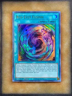 Yugioh Red-Eyes Fusion BROL-EN067 Ultra Rare 1st Ed NM - Image 1