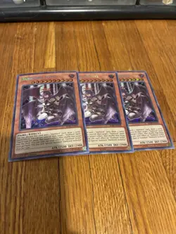 Yu-Gi-Oh! Darklord Ixchel X3 (PLAYSET) BLRR-EN076 Secret 1st Ed NM - Image 2