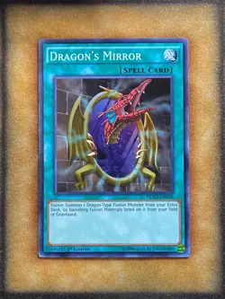 Yugioh Dragon's Mirror PEVO-EN039 Super Rare 1st Ed LP - Image 1