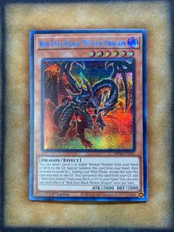 Yugioh Red-Eyes Black Meteor Dragon MP24-EN107 Secret Rare 1st Ed NM - Image 1