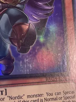 Nordic Smith Ivaldi BACH-EN012 Super Rare 1st Edition Yu-Gi-Oh! 👑 - Image 2