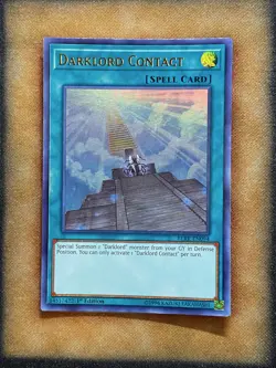 Yugioh Darklord Contact BLRR-EN094 Ultra Rare 1st Ed LP - Image 1