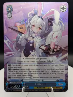 Weiss Schwarz Azur Lane Vol. 2: Laffey II SR (NM) English - Image 1