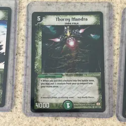 Lot Vintage Duel Masters Cards Foil Holo Ladia Bale, Dark Titan, Rothus, Xeno - Image 3