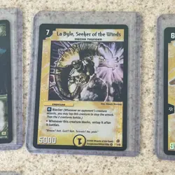 Lot Vintage Duel Masters Cards Foil Holo Ladia Bale, Dark Titan, Rothus, Xeno - Image 4