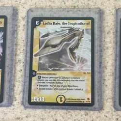 Lot Vintage Duel Masters Cards Foil Holo Ladia Bale, Dark Titan, Rothus, Xeno - Image 5