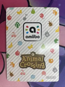 Butch #155 Animal Crossing Amiibo Card Authentic Series 2 MINT NEVER SCANNED - Image 2